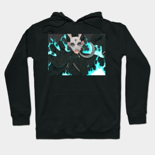 Blue Flames Hoodie